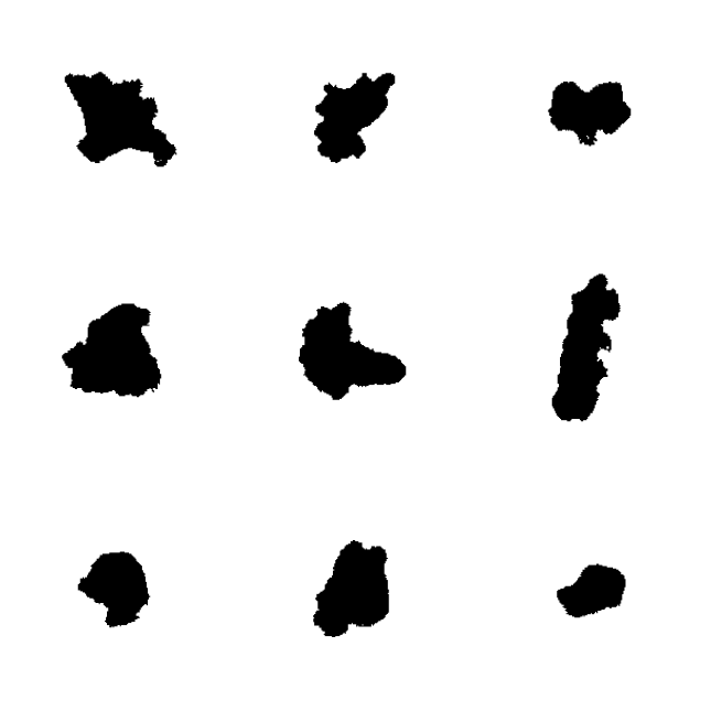 Milkpowder shape after spray granulation